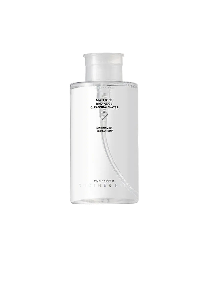 Another Face Niathione Radiance Cleansing Water 500ml brightening micellar cleanser niacinamide glutathione gentle skin care Find Online Today Main image