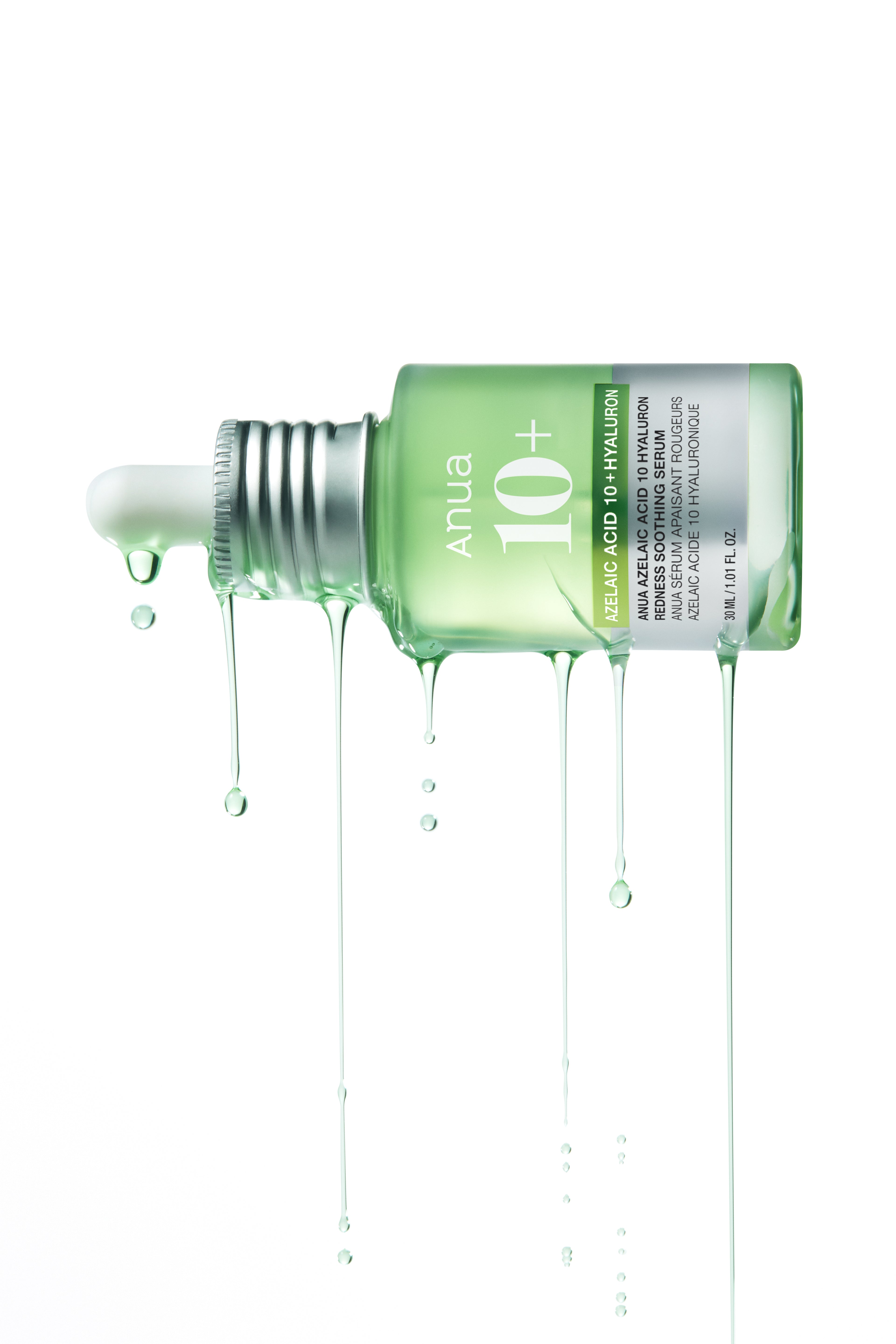 Anua Azelaic Acid 10% Hyaluron Redness Soothing Serum 30ml calming and hydrating facial serum bottle with dropper – Shop the Latest Online