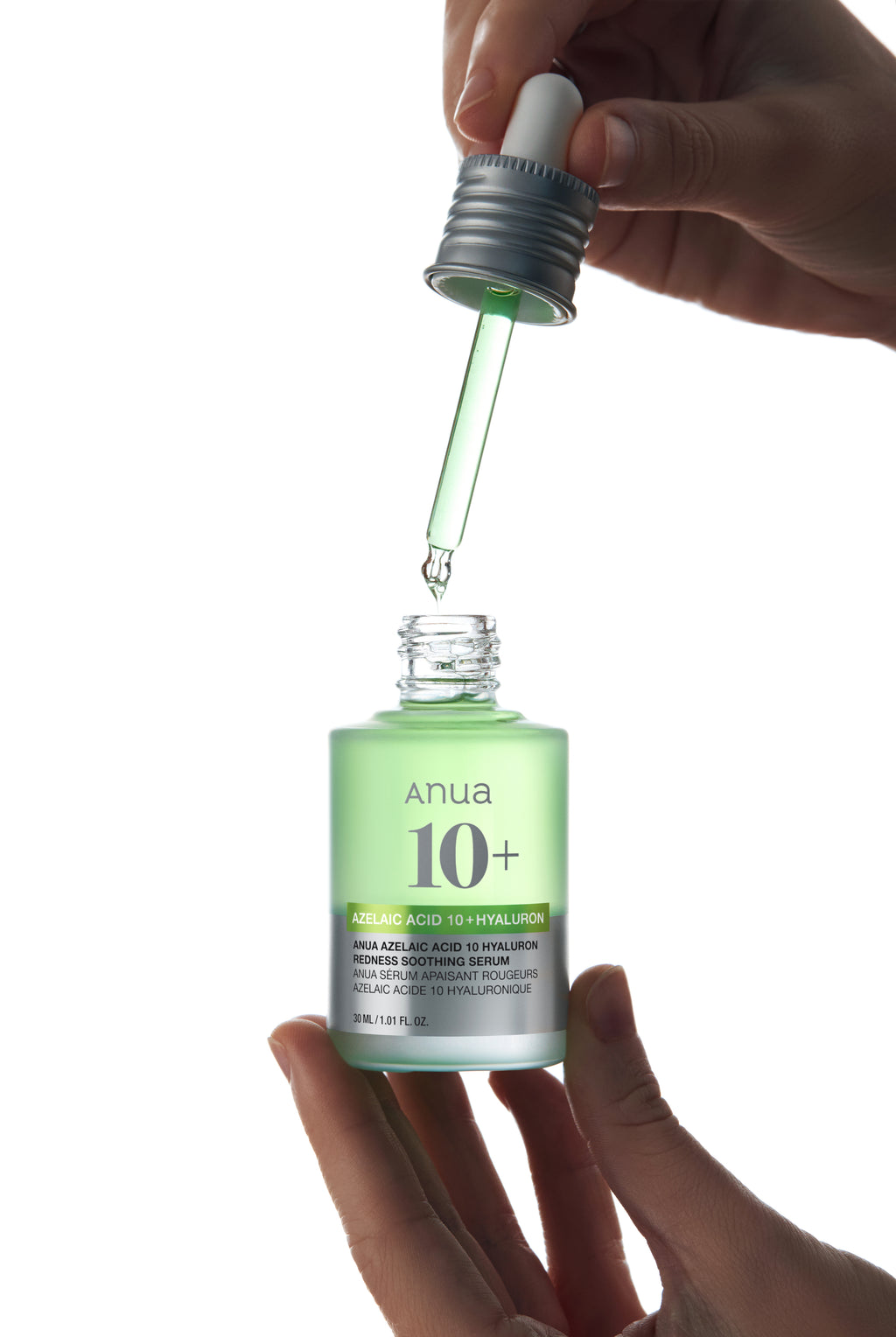 Anua Azelaic Acid 10% Hyaluron Redness Soothing Serum 30ml calming and hydrating facial serum bottle with dropper – Shop the Latest Online