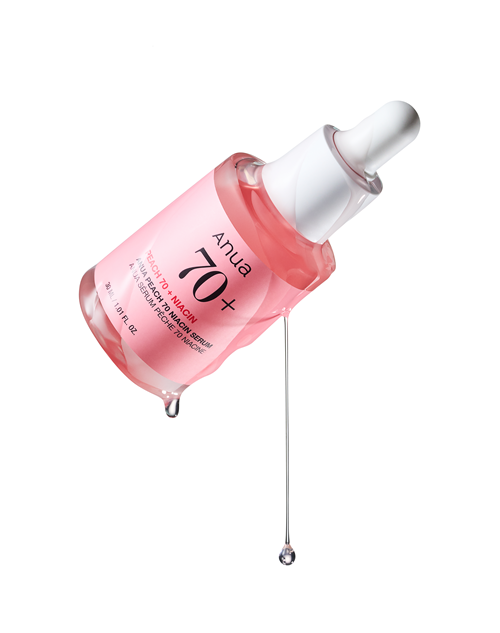 Anua Peach 70 Niacin Serum 30ml brightening facial serum with peach extract and niacinamide