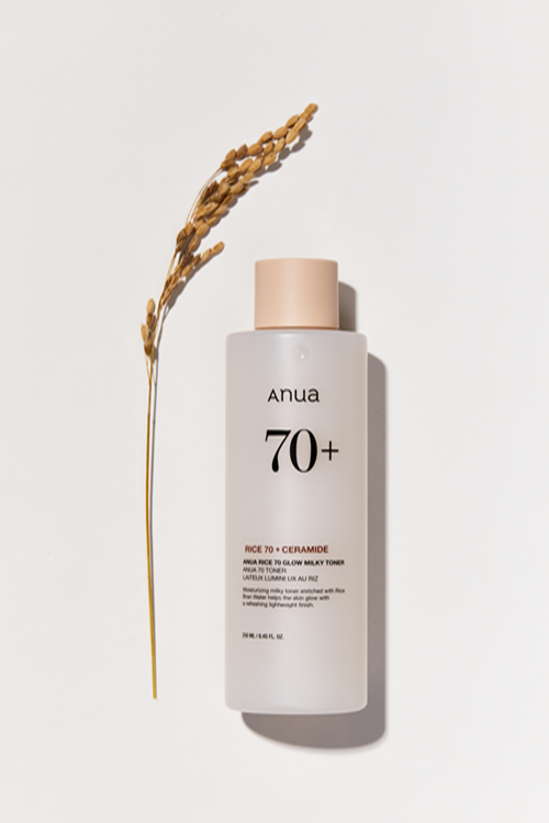 Anua Rice 70 Glow Milky Toner 250ml Bottle