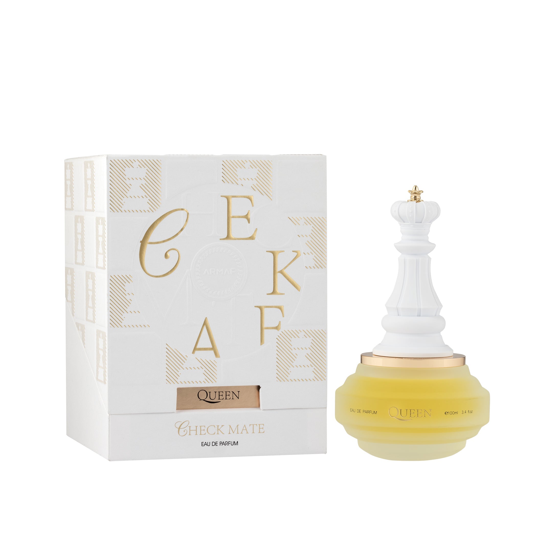Armaf Check Mate Queen White Eau de Parfum 100ml elegant floral fragrance for women Available for Online Purchase Paris Gallery Qatar