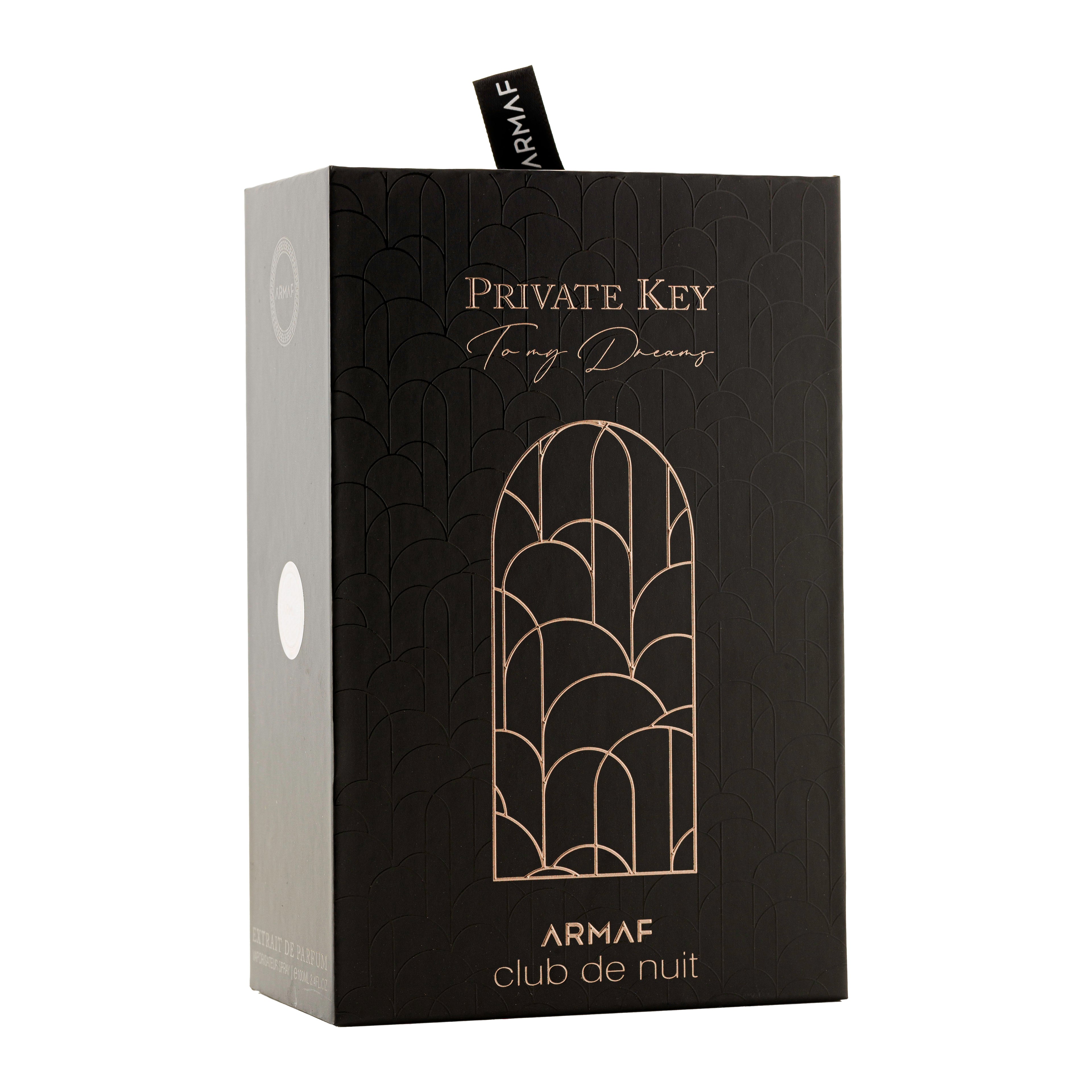 Armaf Club De Nuit Private Key To My Dreams Extrait De Parfum 100ml luxury unisex fragrance long lasting elegant scent Shop the Latest Online