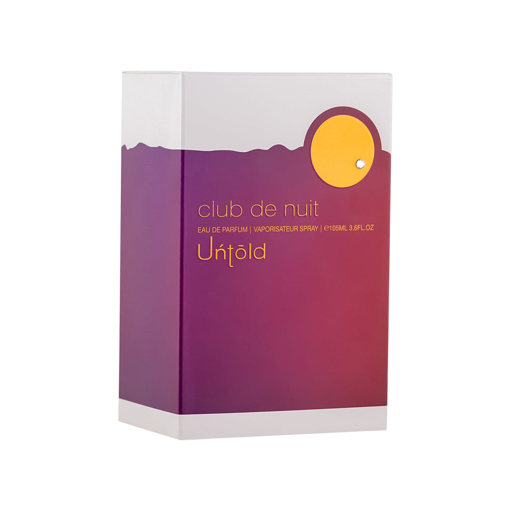 Armaf Club De Nuit Untold Eau De Parfum 105ml luxury amber woody fragrance Shop the Latest Online