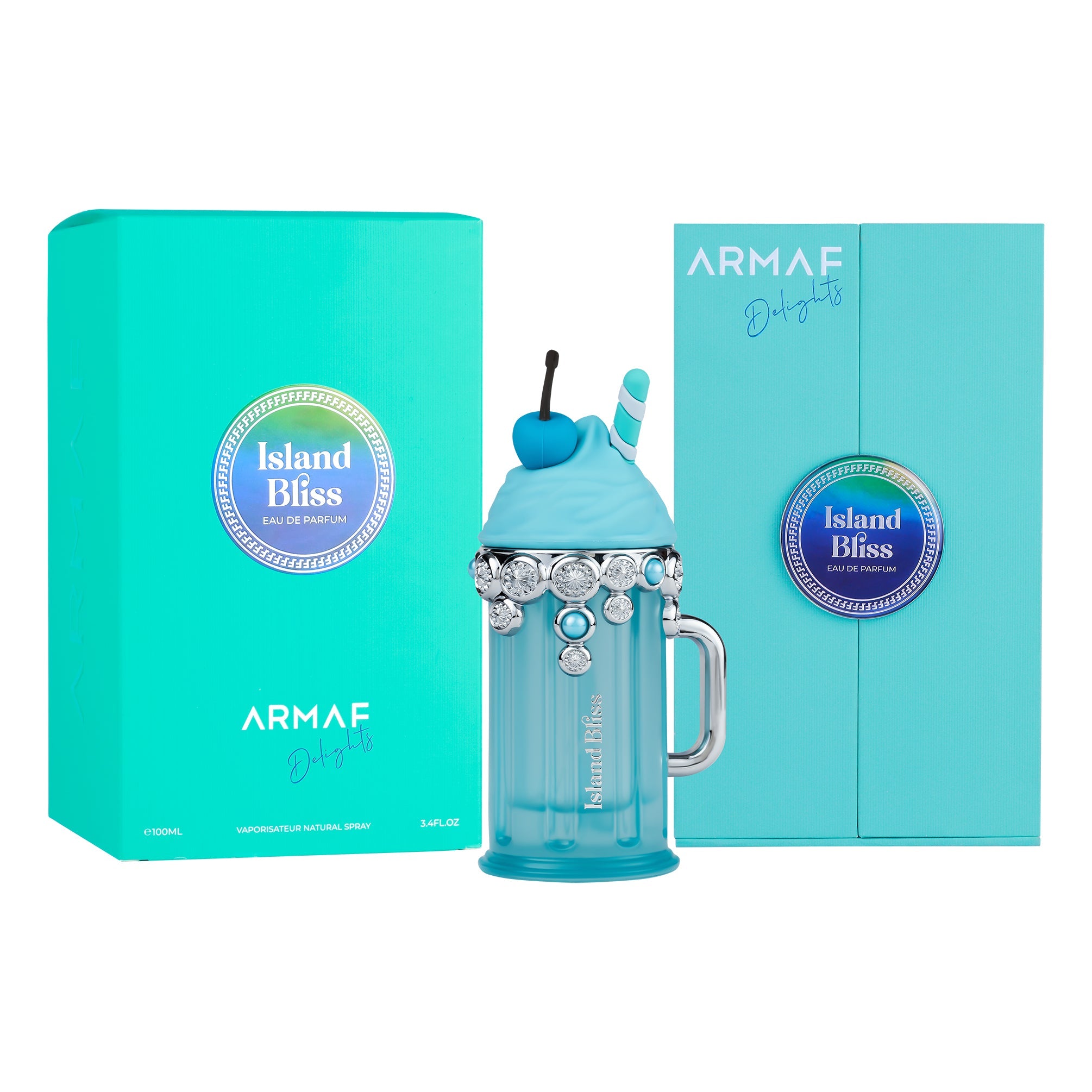 Armaf Island Bliss Eau de Parfum 100ml tropical fruity aquatic fragrance for women Find Online Today Paris Gallery Qatar