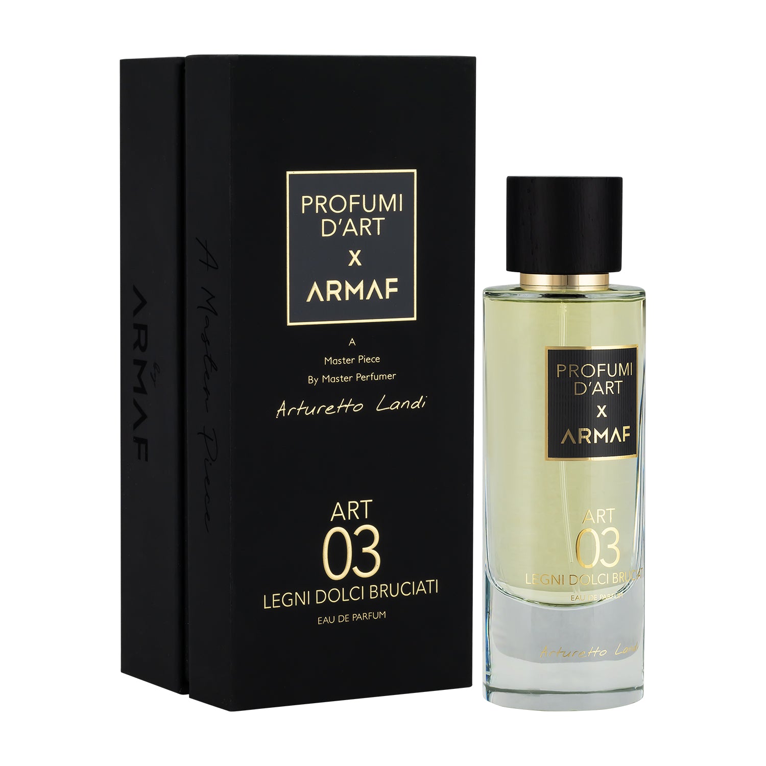 Armaf Profumi DArt X Art 03 Legni Dolci Bruciati Eau de Parfum 105ml woody fragrance Shop Now Online Paris Gallery Qatar