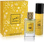 Azal Dahaby Gift Set with Eau de Parfum 100ml and All Over Spray 100ml available at Paris Gallery Qatar