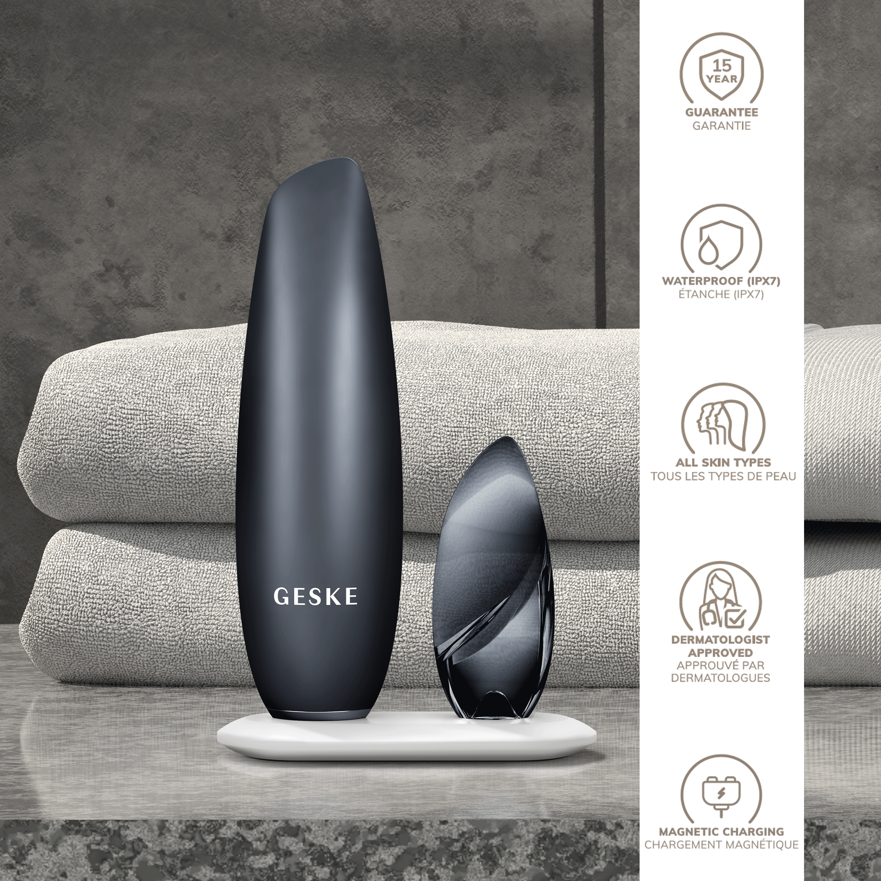 Geske Touchless Magnetic Peeling Mask | 5 in 1 - Black