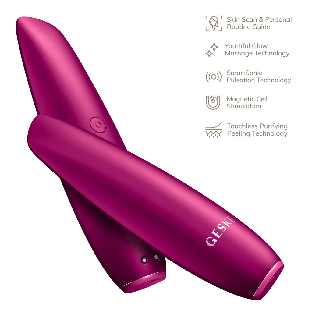 Geske Touchless Magnetic Peeling Mask | 5 in 1 - Magenta