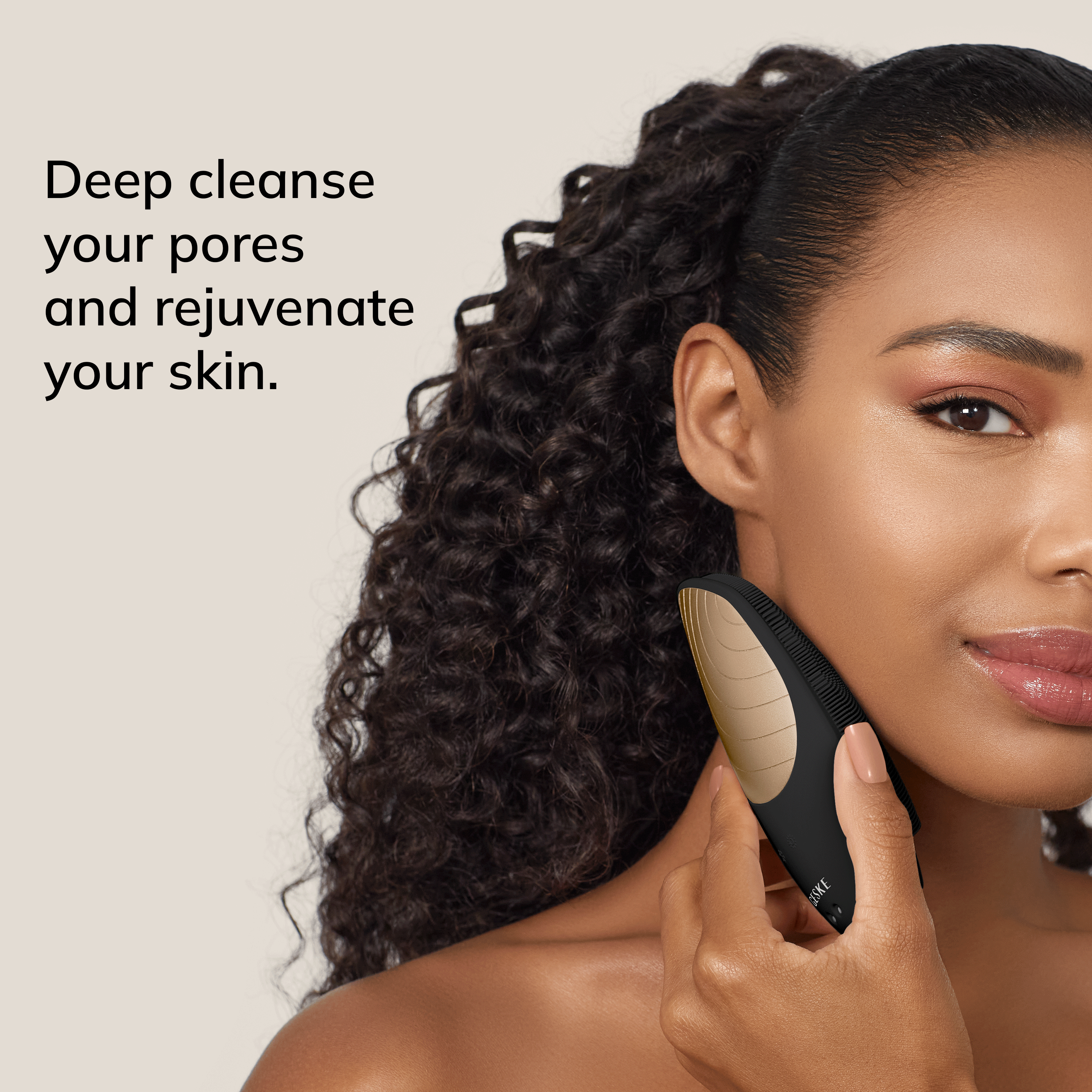 Geske Sonic Thermo Facial Brush | 6 in 1 - Gray