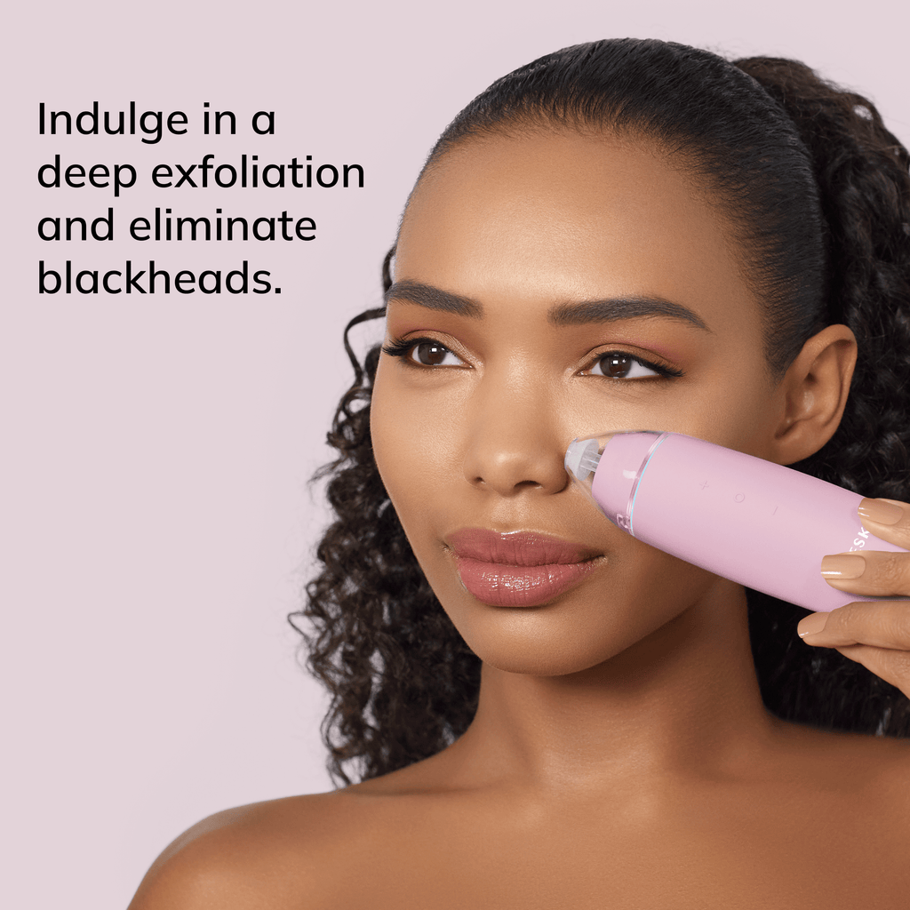 Geske MicroDermabrasion Blackhead Remover | 7 in 1 - Pink