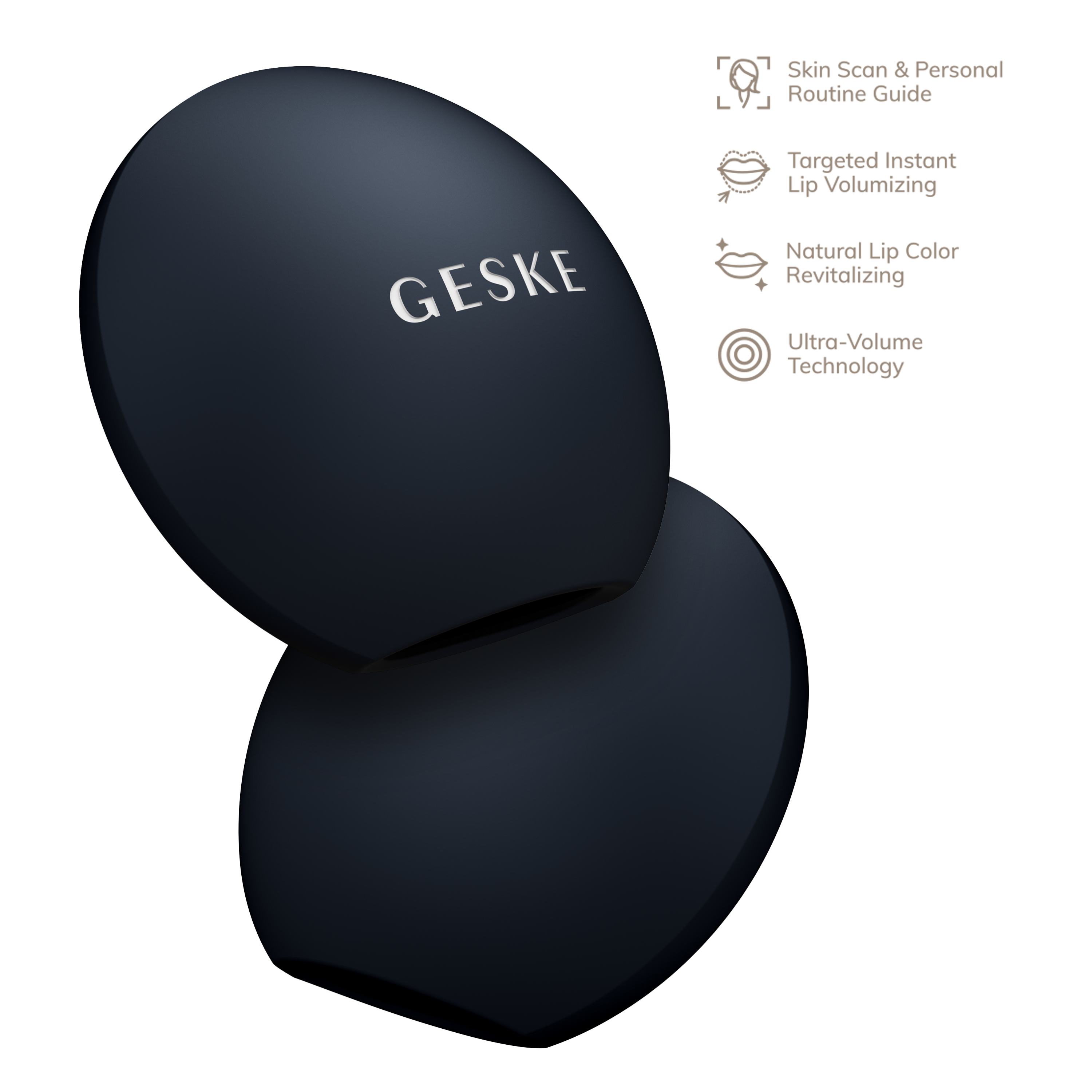 Geske Lip Volumizer & Booster | 4 in 1 - Black