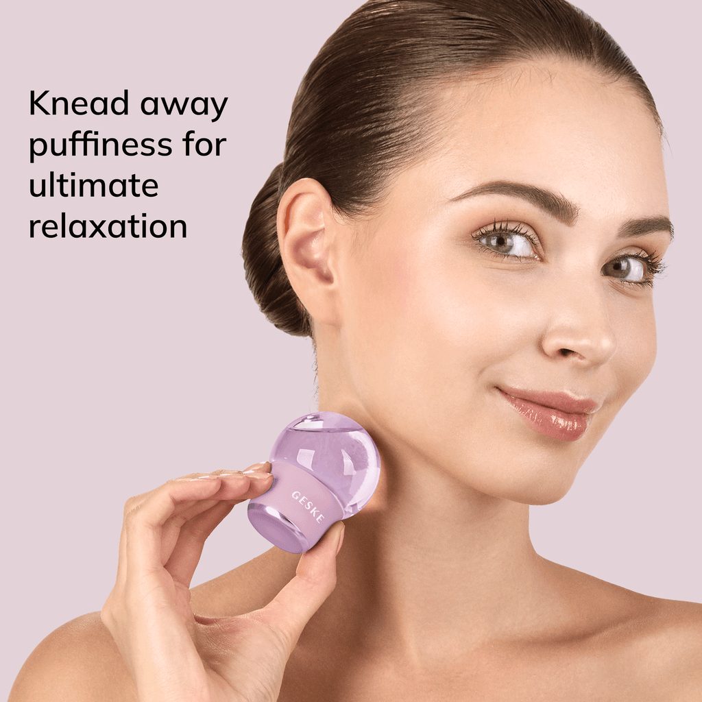 Geske Cool & Warm Face and Body Massager | 7 in 1 - Pink
