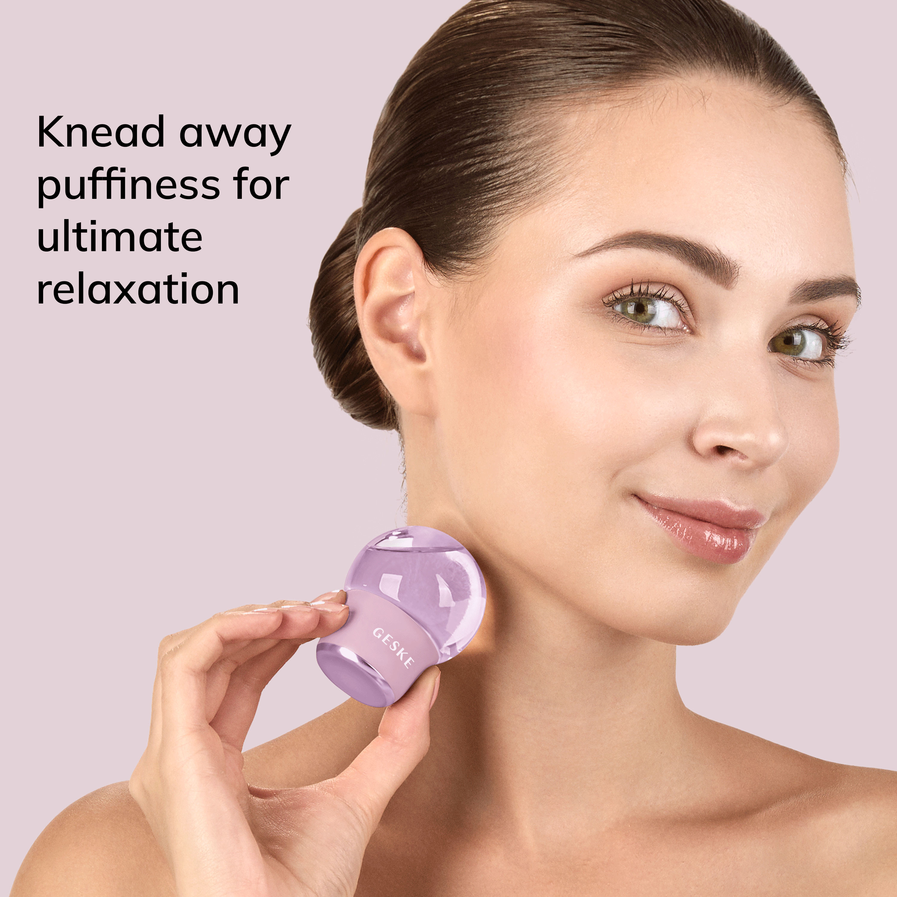 Geske Cool & Warm Face and Body Massager | 7 in 1 - Pink