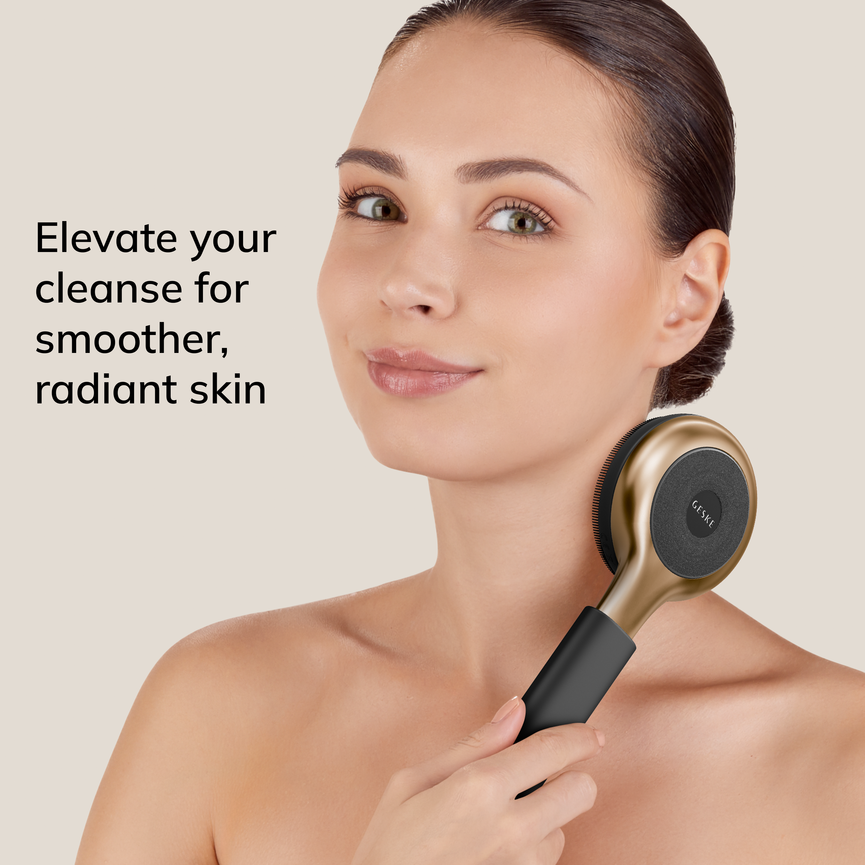 Geske Sonic Full-Body Brush & Intensive Exfoliator | 8 in 1 - Gray