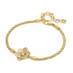 Saint Honore Burj Six Flow Petals Mother of Pearl Bracelet with SH Logo
