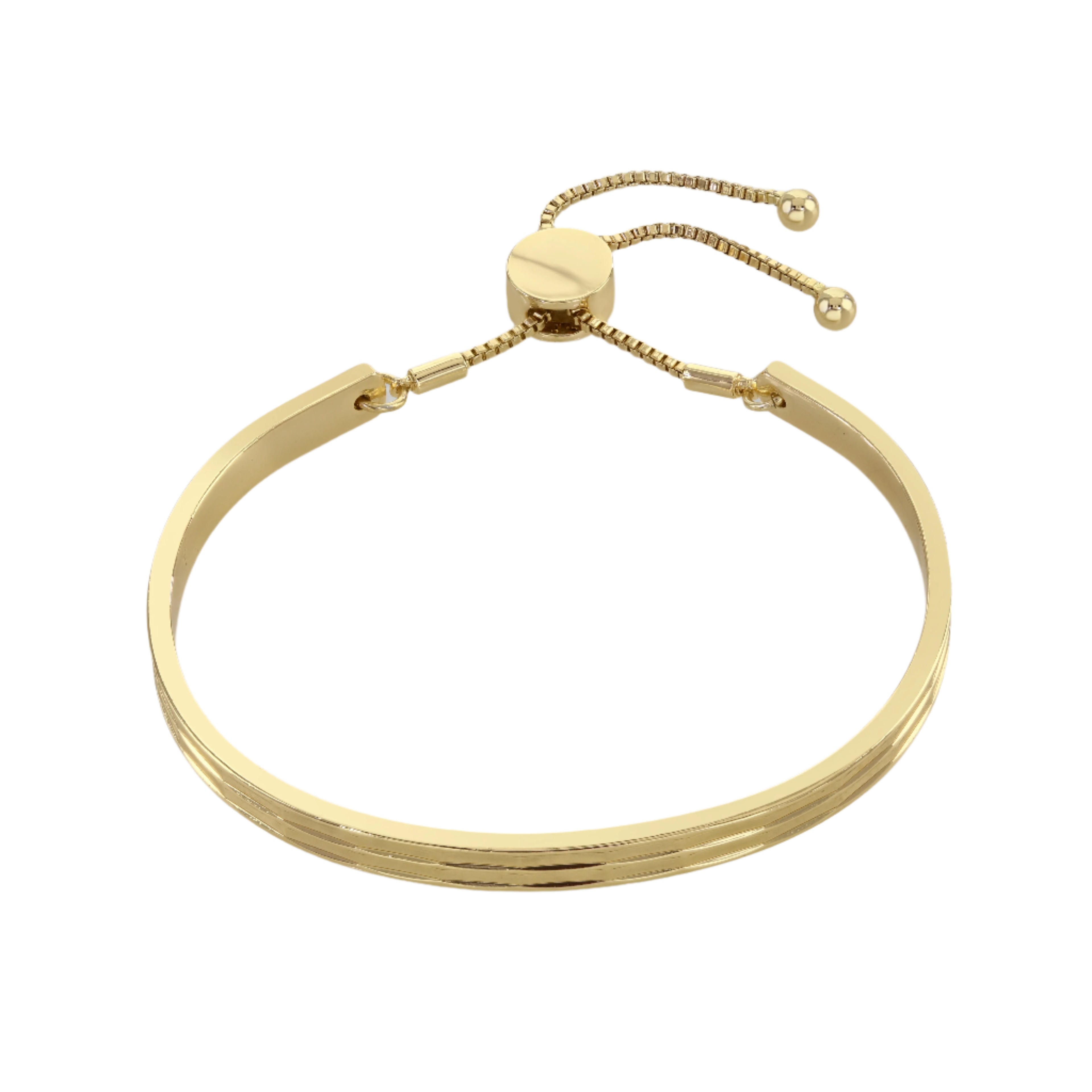 Buckley London Dalston Bangle Gold Tone Gold