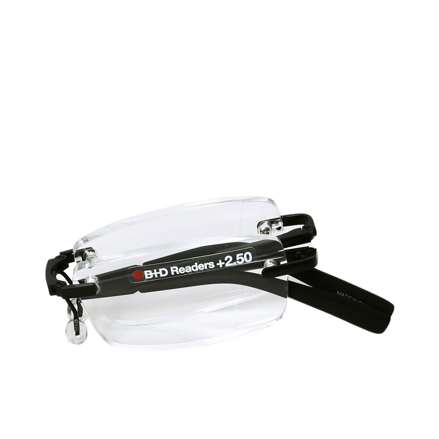 B+D Black Rimless Reading Glasses B+D Black Rimless Reading Glasses