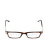 B+D Unisex Rectangular Reading Glasses in Tortoiseshell with Silver Temples — Find Online Today.