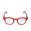 B+D Unisex Red and Blue Round Reading Glasses with Clear Lenses — Shop the Latest Online.