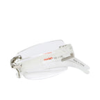 B+D Unisex Silver and White Rimless Reading Glasses with Clear Lenses — Find Online Today.