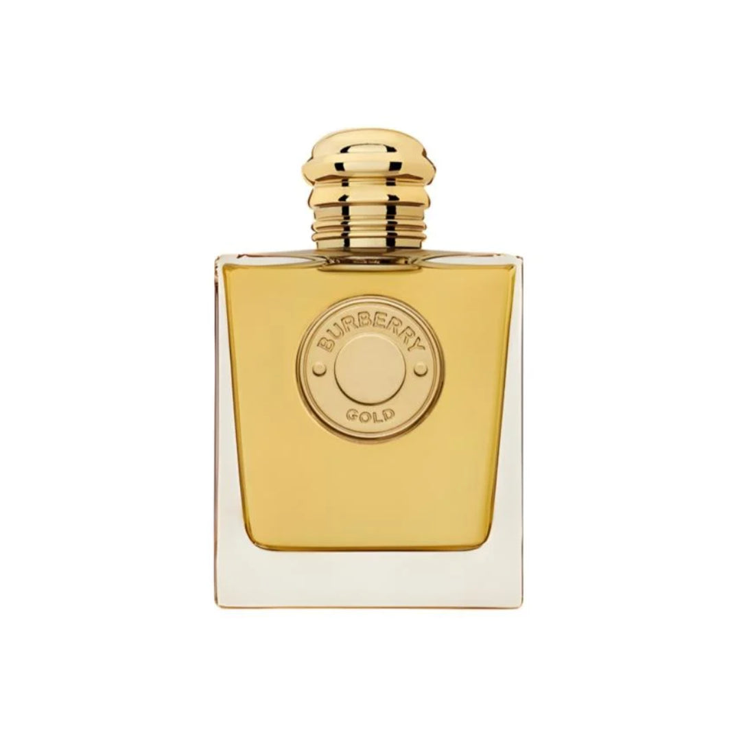 Burberry Gold Eau De Parfum Intense 100ml amber vanilla fragrance bottle Paris Gallery Qatar Now Online