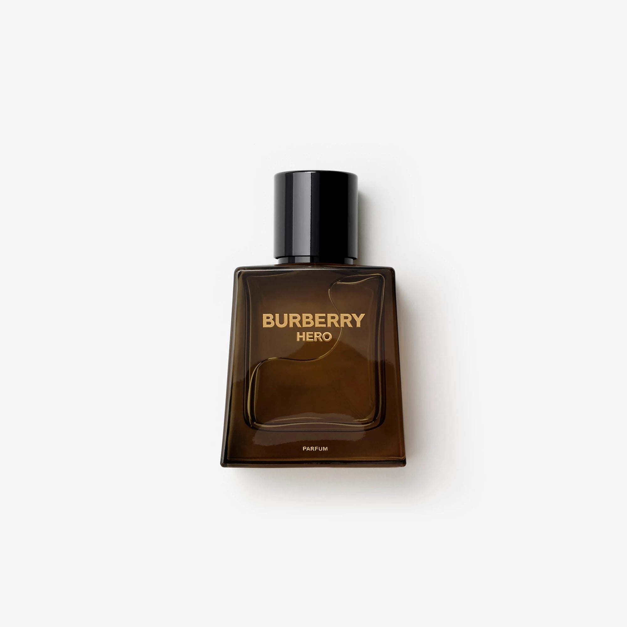 Burberry Hero Parfum men’s woody amber fragrance bottle Paris Gallery Qatar Now Online