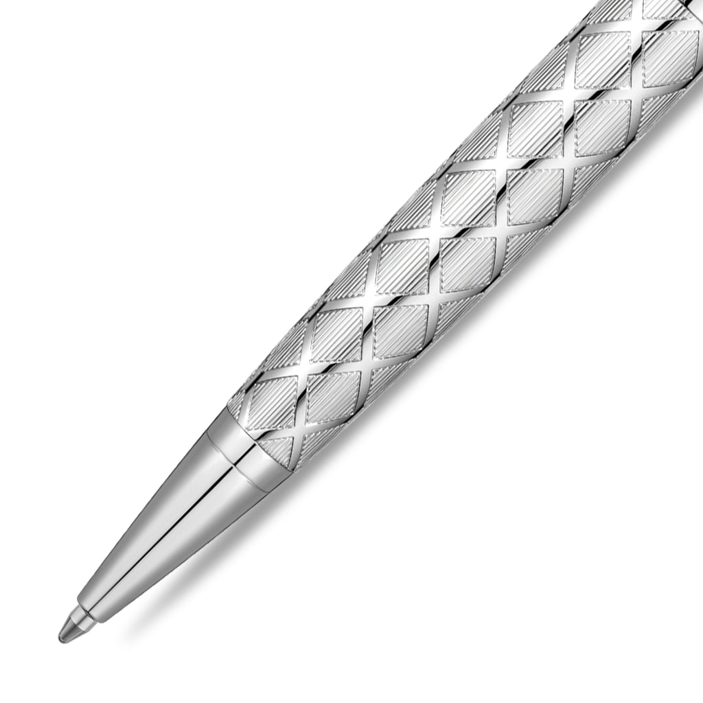 Mario Pen Diamond Pattern Design شعار مميز الكتابة الأنيقة