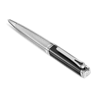 Cerruti Enzo Square Black & Stainless Steel Pen