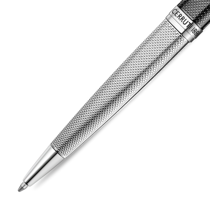 Cerruti Enzo Square Black &amp; Stainless Steel Pen
