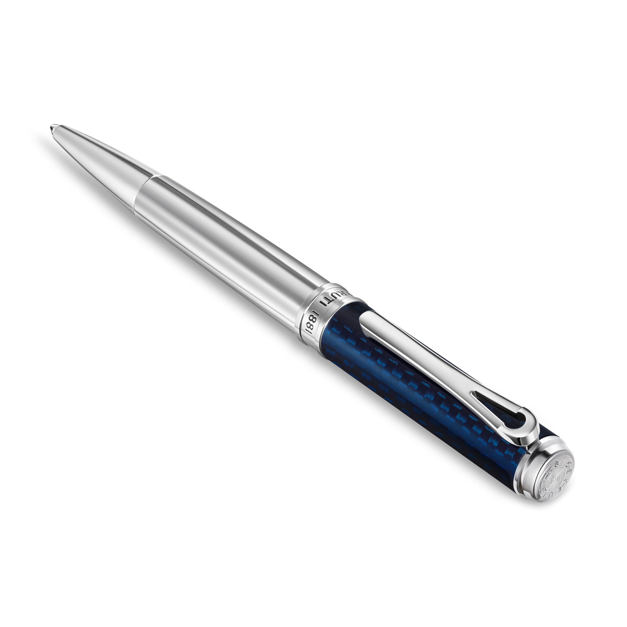 CERRUTI ANGELO HALF AND HALF BLUE  PEN Secondary image