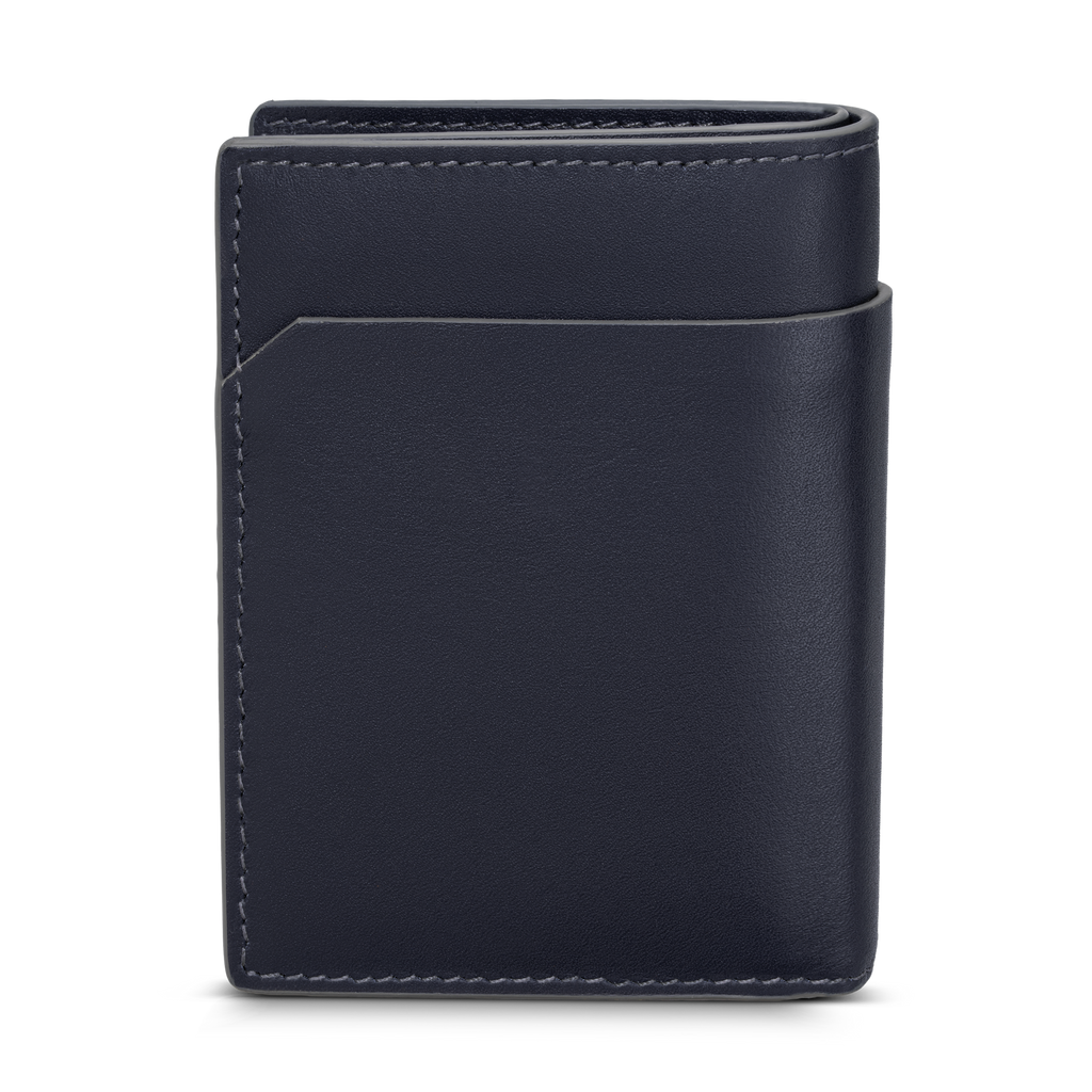 Cerruti Gents Wallet In Genuine Leather Blue
