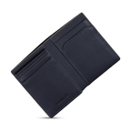 Cerruti Gents Wallet In Genuine Leather Blue
