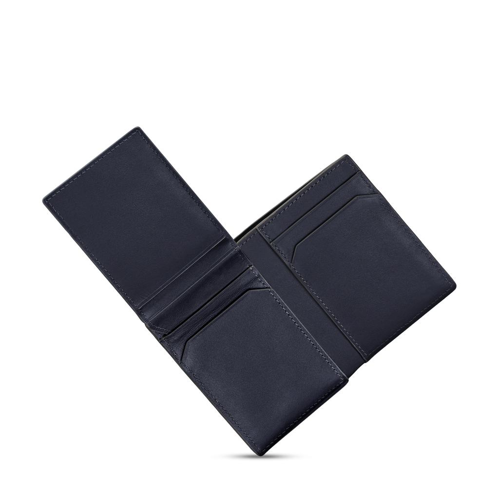 Cerruti Gents Wallet In Genuine Leather Blue