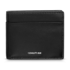 Cerruti Gents Wallet In Genuine Leather Black