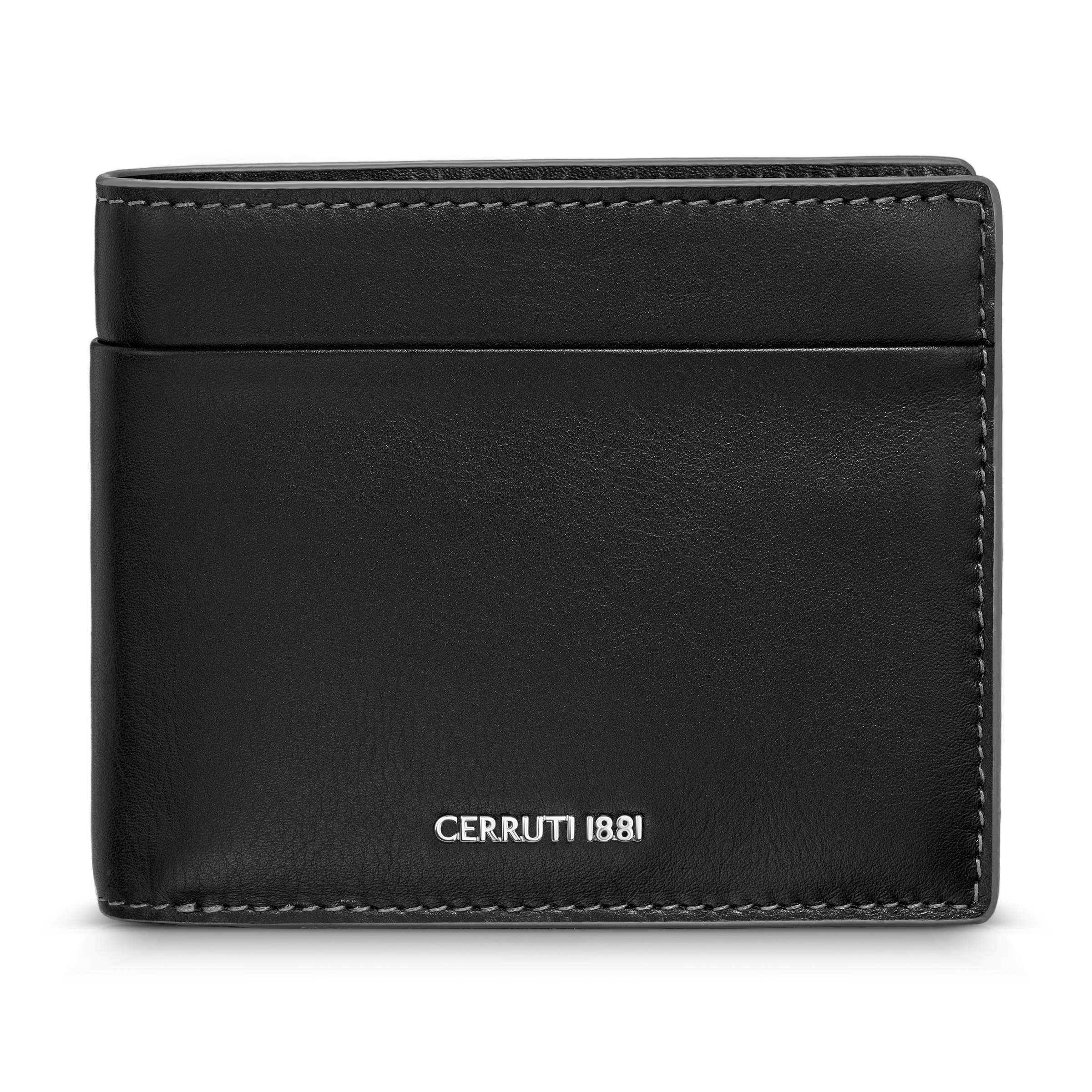 Cerruti Gents Wallet In Genuine Leather Black