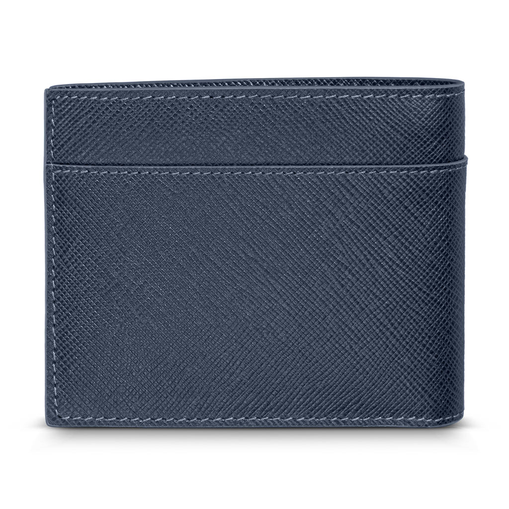 Cerruti Gents Wallet In Genuine Leather Navy