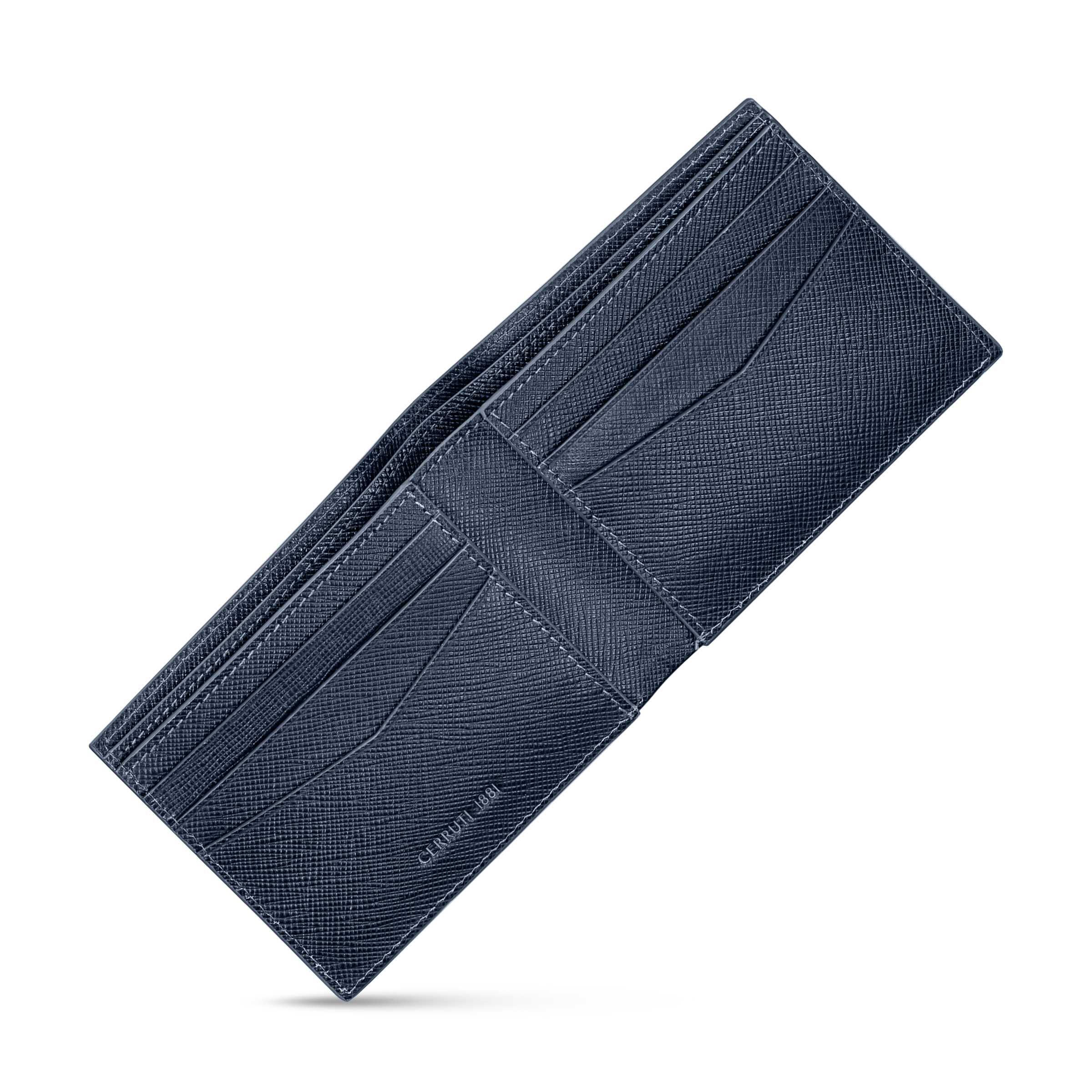 Cerruti Gents Wallet In Genuine Leather Navy Secondary image