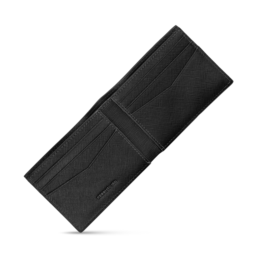 Cerruti Gents Wallet In Genuine Black Leather