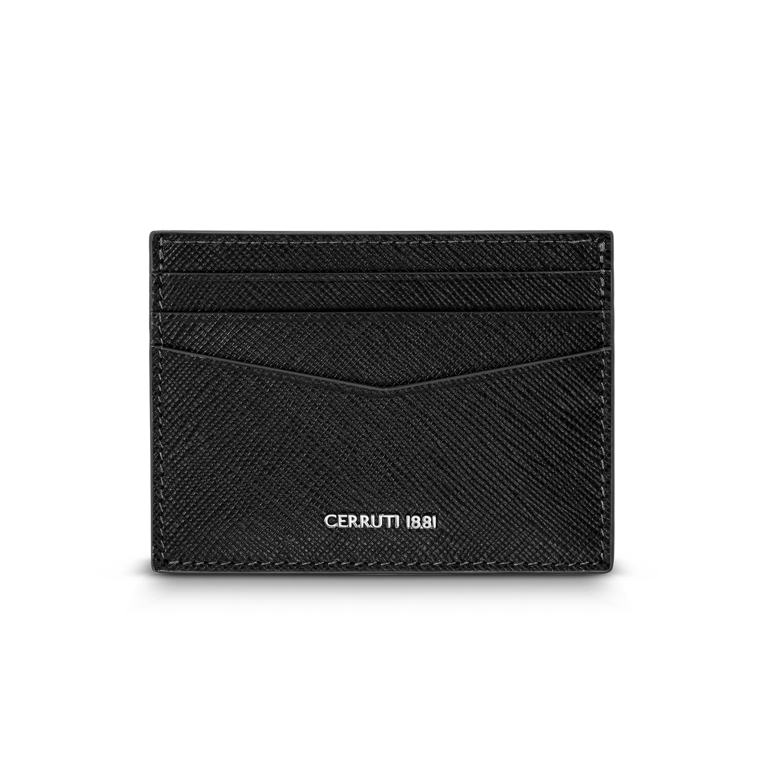 Cerruti Gents Card Holder In Genuine Leather Black Cerruti Gents Card Holder In Genuine Leather Black