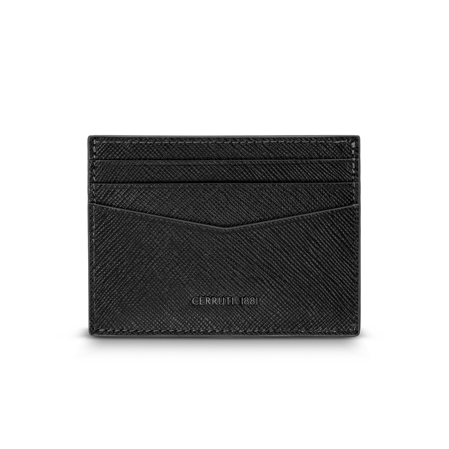 Cerruti Gents Card Holder In Genuine Leather Black Cerruti Gents Card Holder In Genuine Leather Black