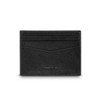 Cerruti Gents Card Holder In Genuine Leather Black