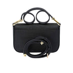 Cerruti Women's Leather Black Shoulder Bag