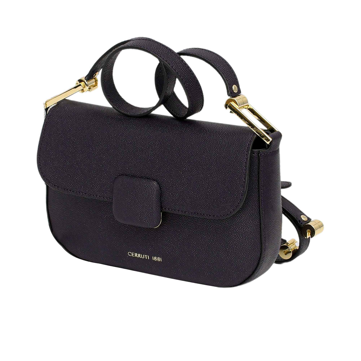 Cerruti Women's Leather Black Shoulder Bag Cerruti Women's Leather Black Shoulder Bag