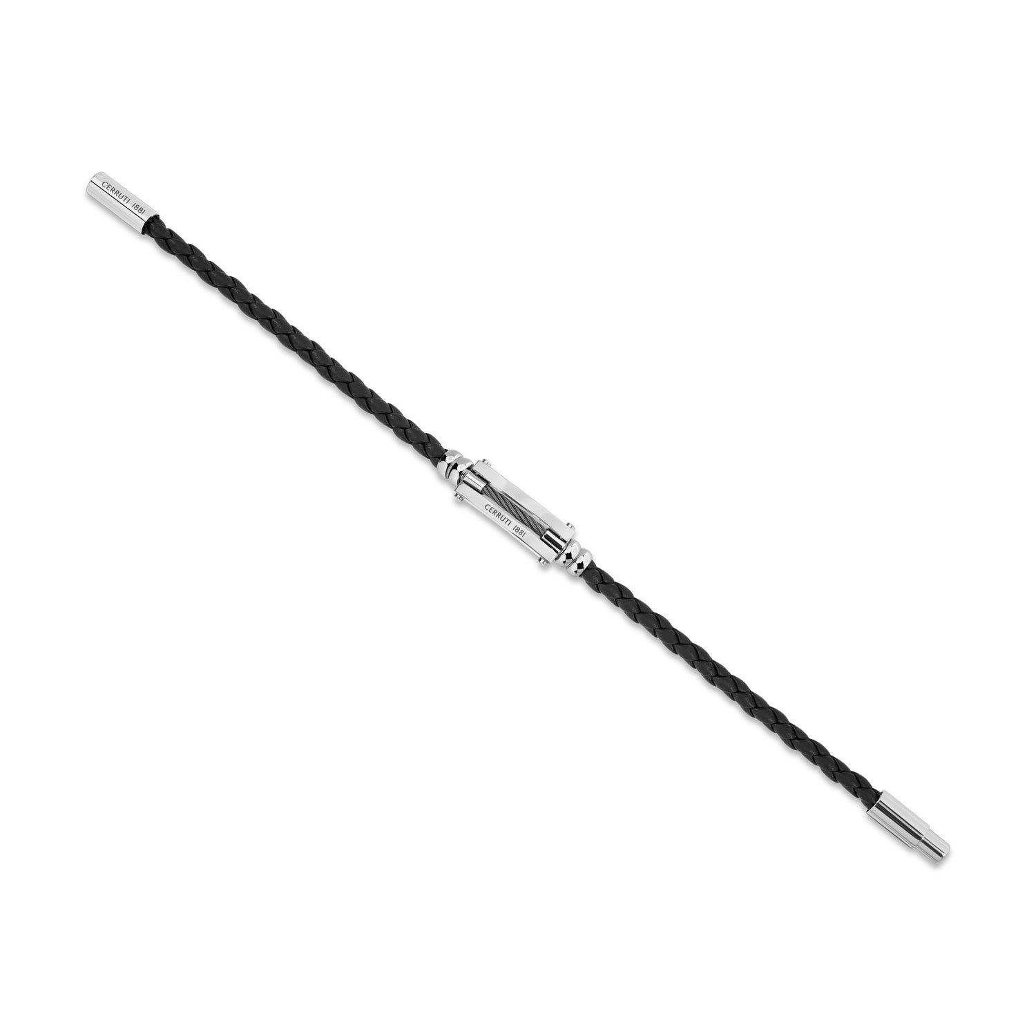 Cerruti 1881 الرجال Cirrilio الأسود سوار سوار Cerruti 1881 الرجال Cirrilio الأسود سوار سوار