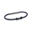 FRANCO IP GUN NAVY LEATER BRACELET