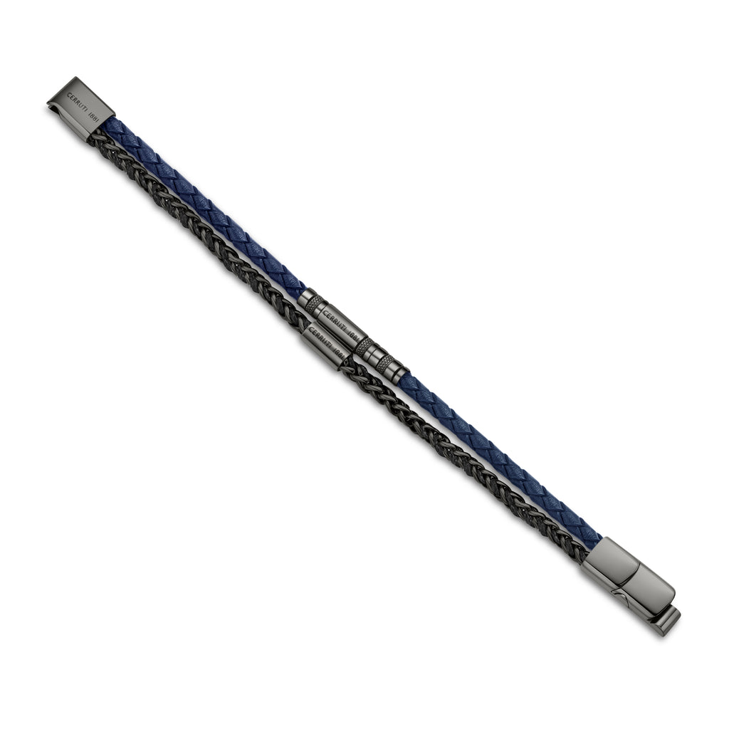 Cerruti alto ipgun n.blue bracelet