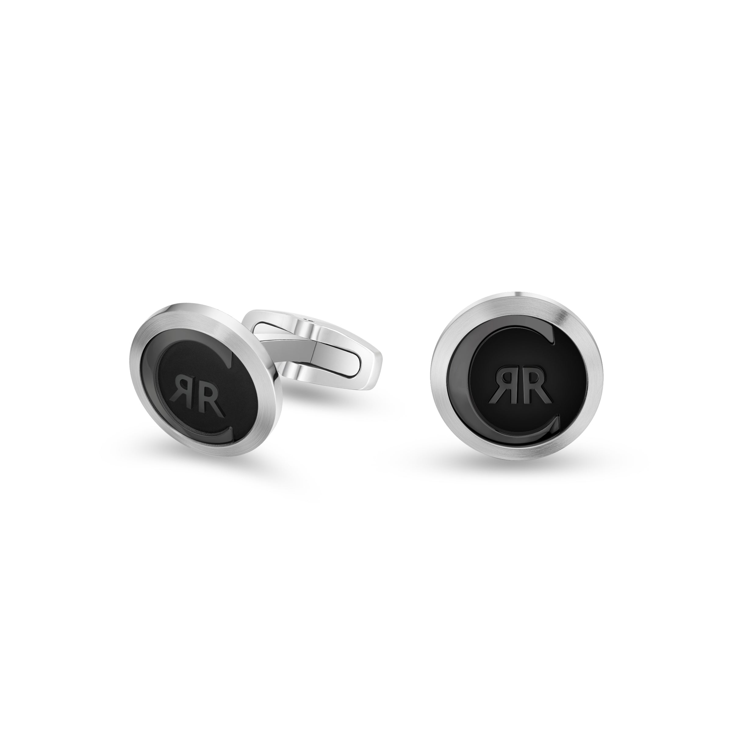 Paolo SS IP Gun Cufflink