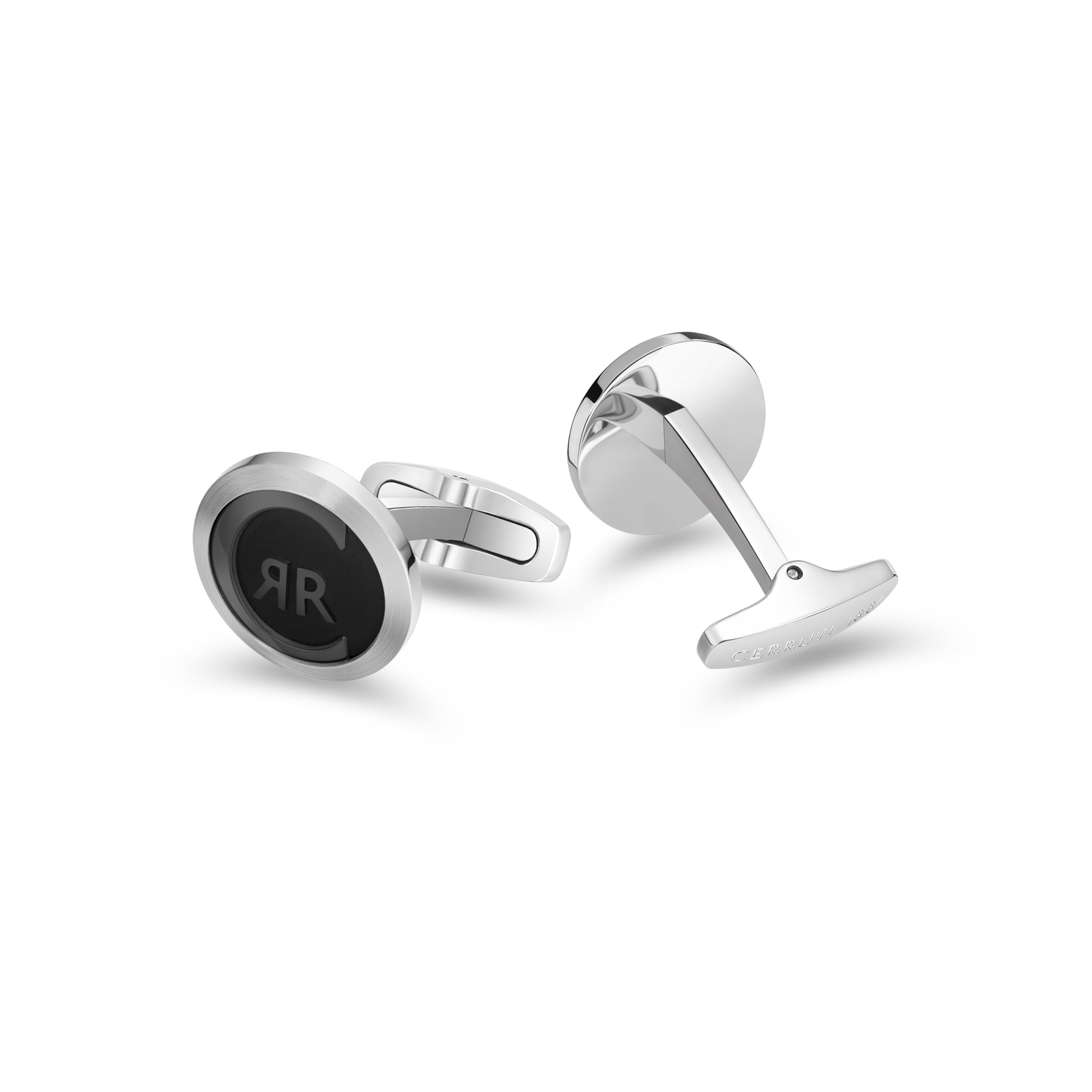 Paolo SS IP Gun Cufflink