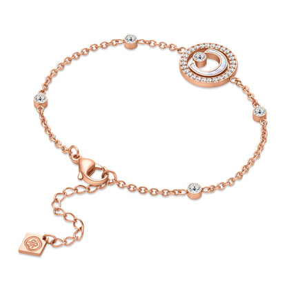CERRUTI MARQUE RG MOP CRYSTALS BRACELET